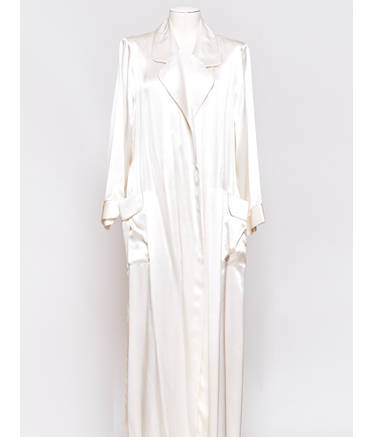 Ginia Silk Wrap Robe
