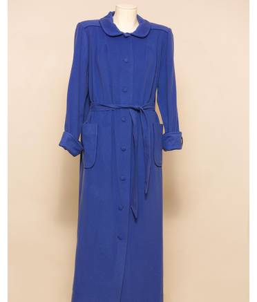 Kaye Jones Wool Cashmere Button Through Long Robe