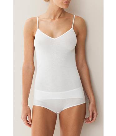 Zimmerli 266 Cotton De Luxe Spaghetti Top